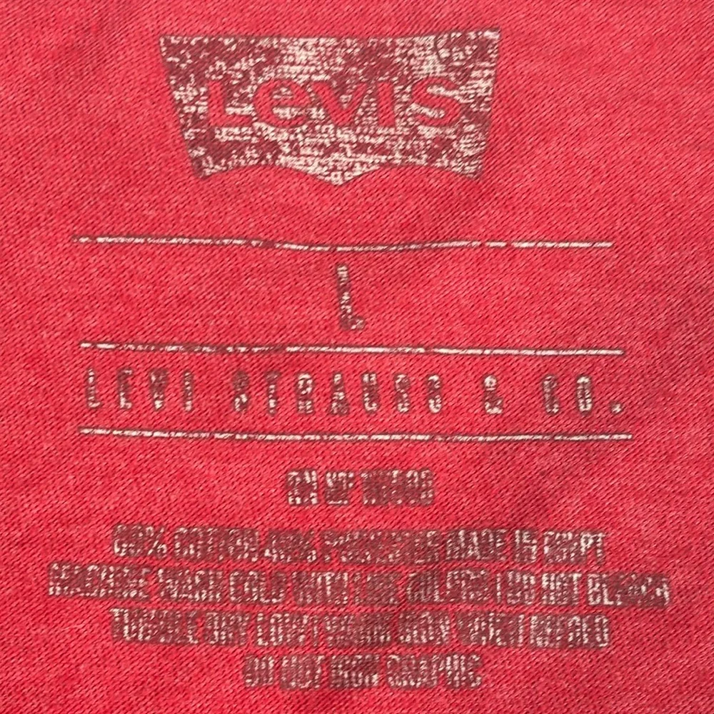 Levis Tank Top‎ Womans Large Red